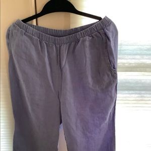 Women’s Flax floods purple sz S